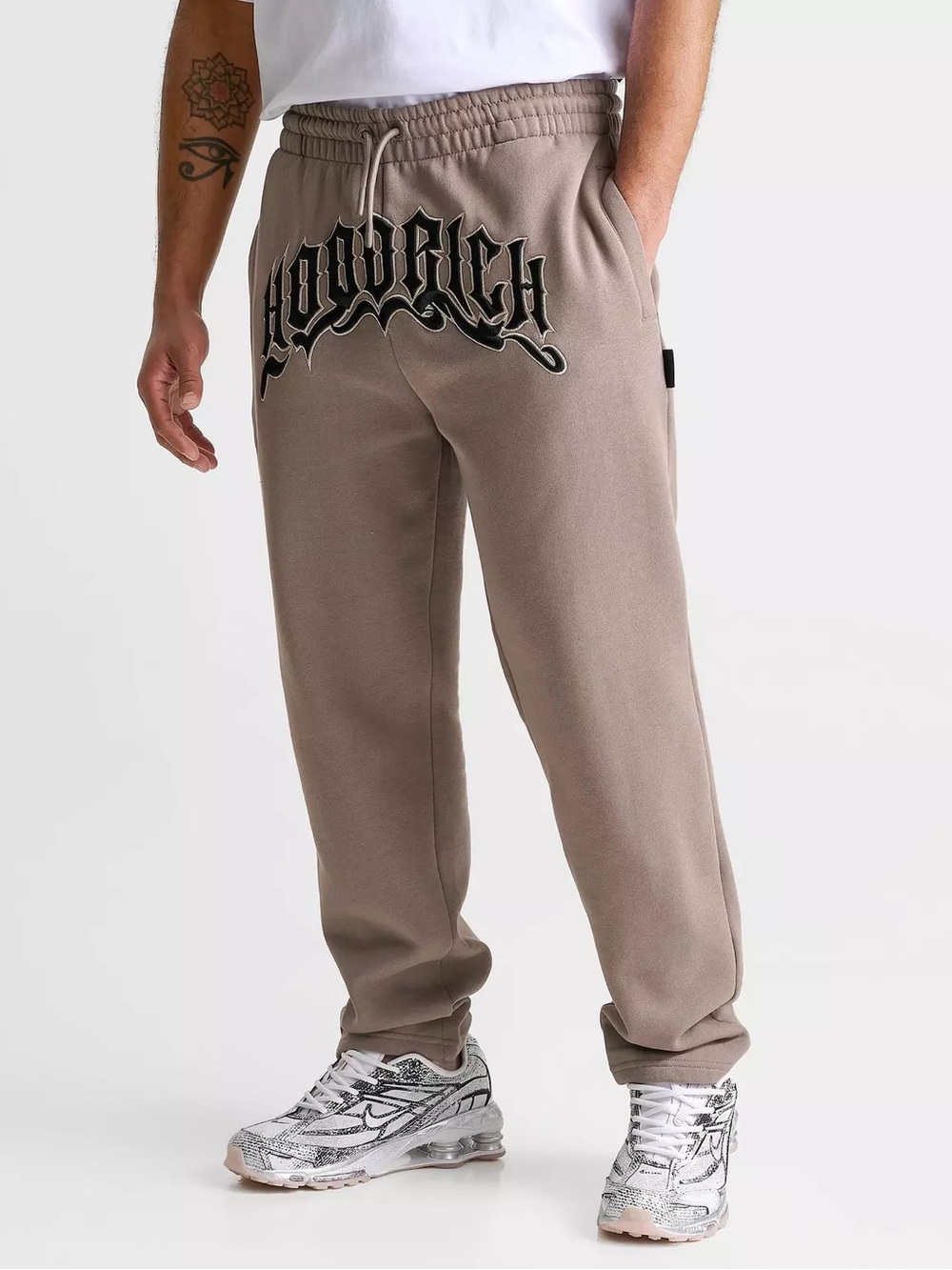 Men's Hoodrich‎ OG Ritual Open-Hem Jogger Pants Taupe NWT SIZE L